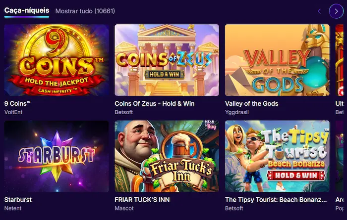 CipherWins Casino Jogos